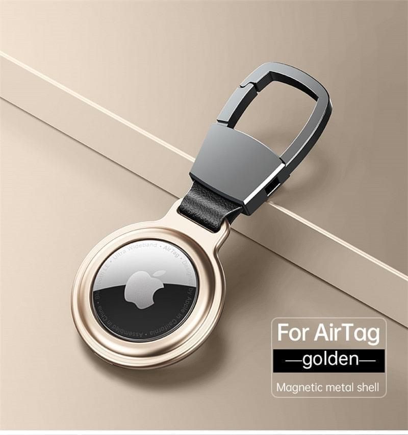 AirTag Metal Case Keychain - Trax4u