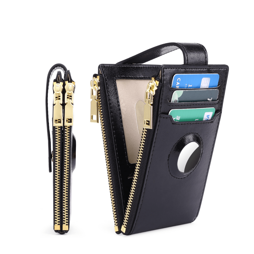 Ladies AirTag Leather Purse - Trax4u