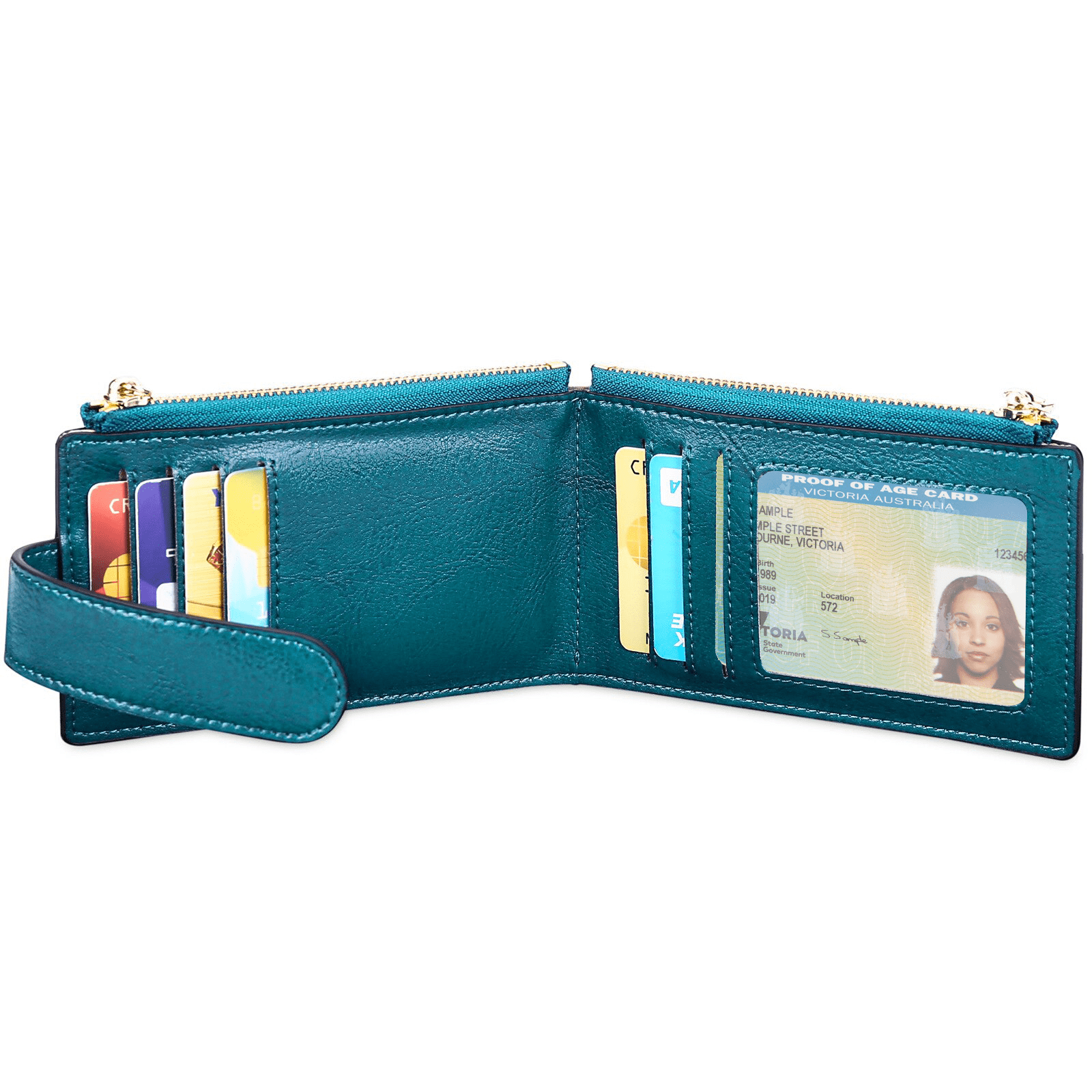 Ladies AirTag Leather Purse - Trax4u