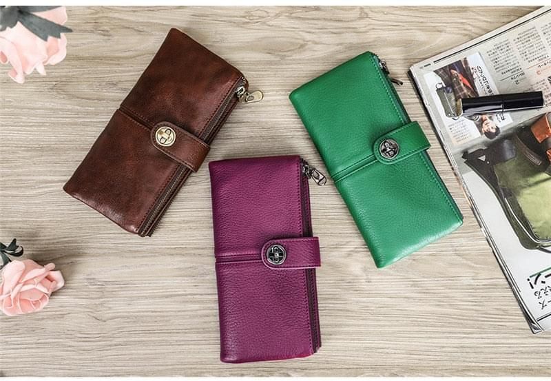 Ladies Luxury Clutch Wallet & Phone Holder - Trax4u