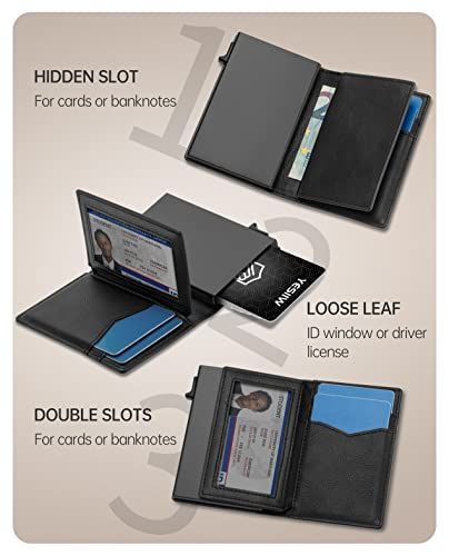 Pop-up AirTag Leather Wallet - Trax4u