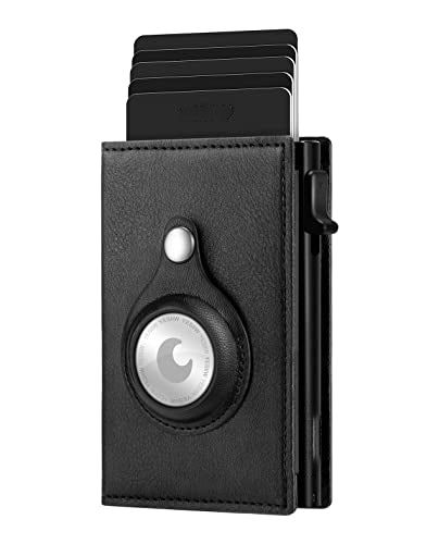 Pop-up AirTag Leather Wallet - Trax4u