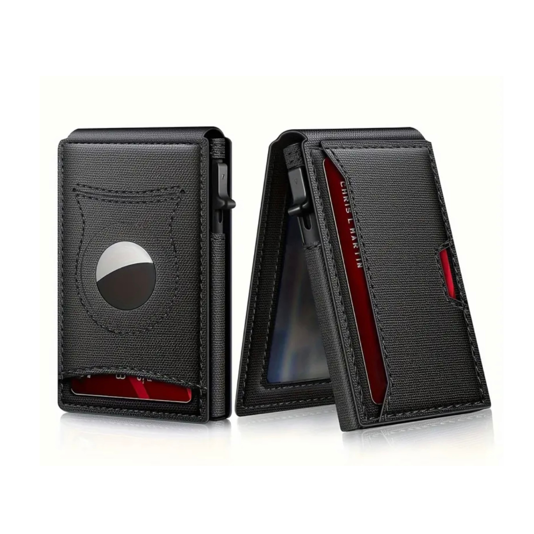 RFID Blocking AirTag Card Holder - Trax4u