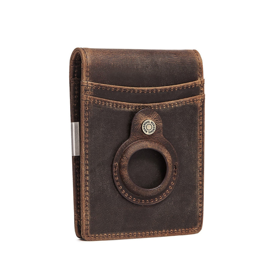 RFID Luxury Genuine Leather Wallet - Trax4u