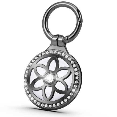 Rhinestone AirTag Keychain - Trax4u