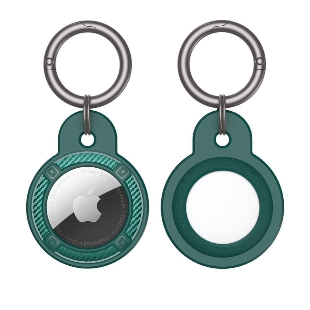 Keychain for AirTag Carbon