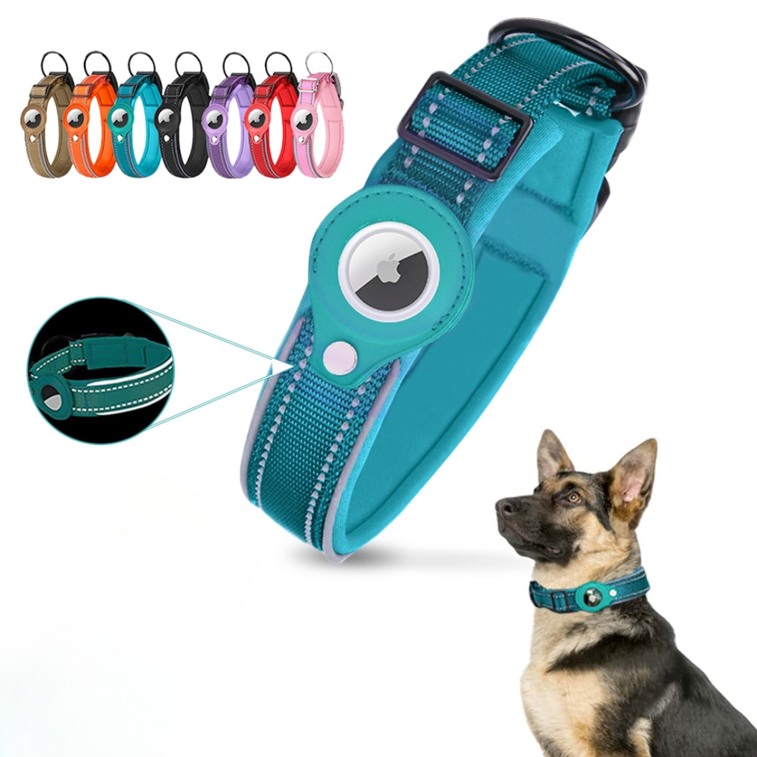 Reflective Airtag Dog Collar