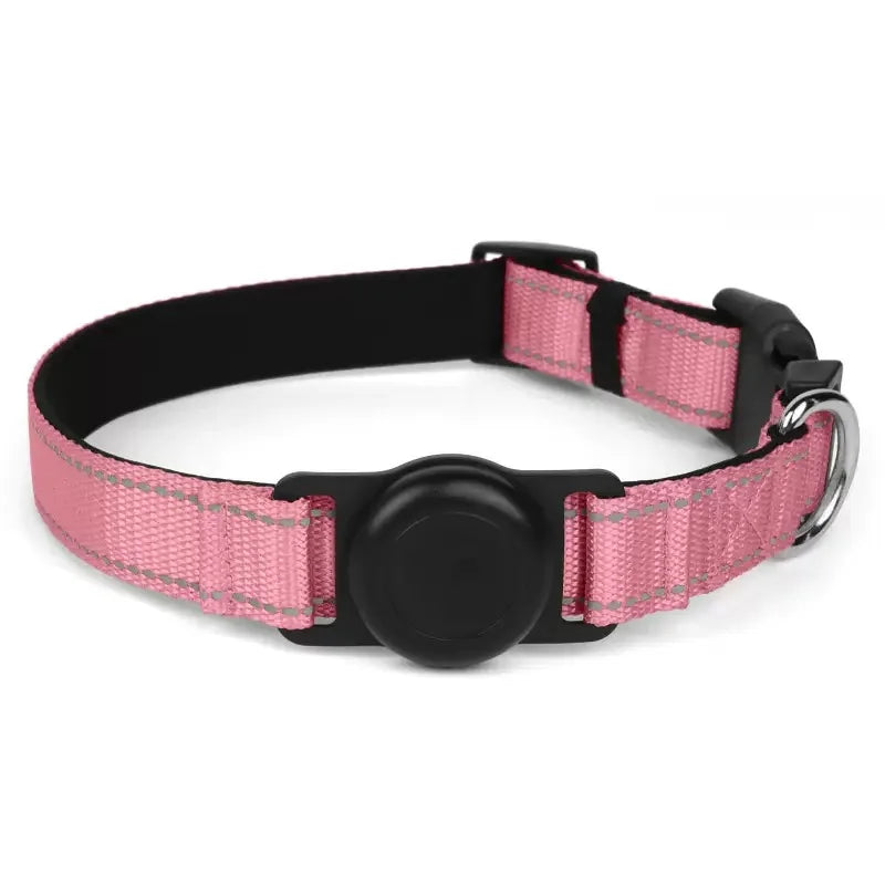 Dog Collar with Airtag Holder Ultra-Durable Comfortable Padded Heavy Duty Dog Collars for Small Medium Large Dogs Trax4u