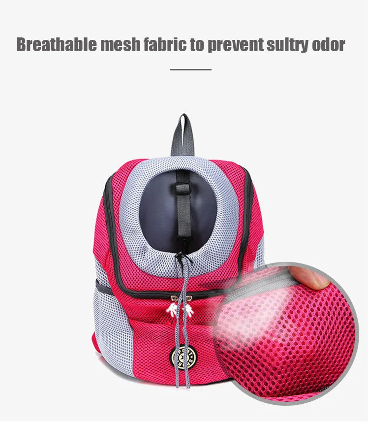 Dog Carrier Bag Pet Dog Transport Backpack For Small Dogs Travel Breathable Dog Carrier Puppy Carrier Pets Carrying Supplies Trax4u