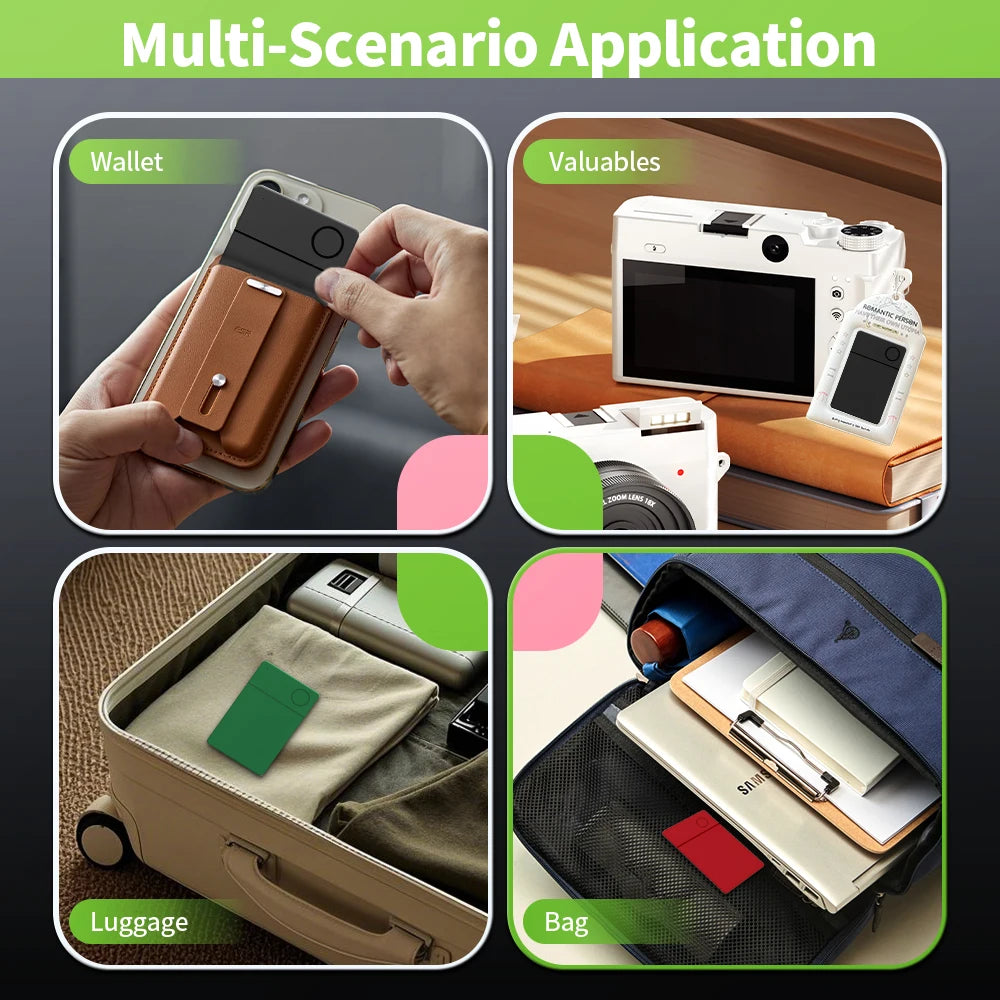Recharging Card Long-Distance Tracker App Remote Locating Finder for Android Google Find Hub Smart Tag for Pixel Xiaomi Vivo GMS Trax4u